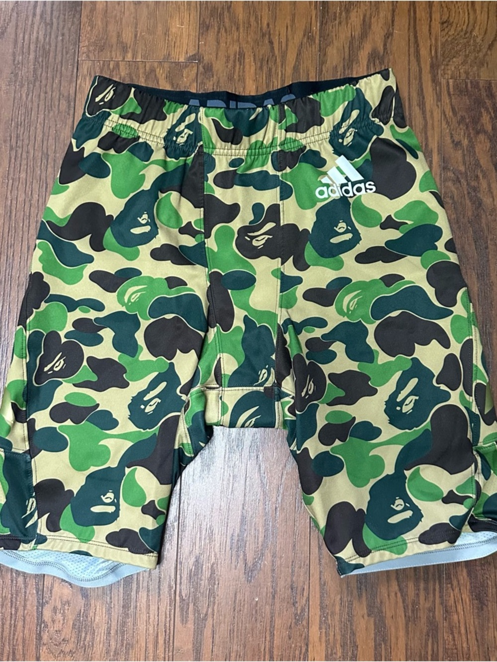 Adidas x Bape football tights green brown men’s large
